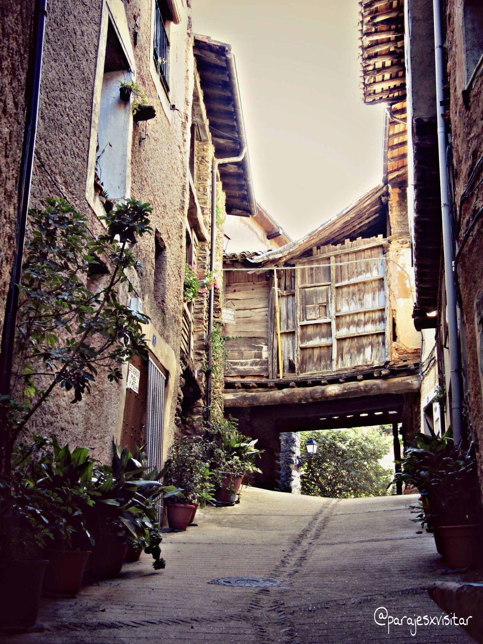 calles de Aínsa