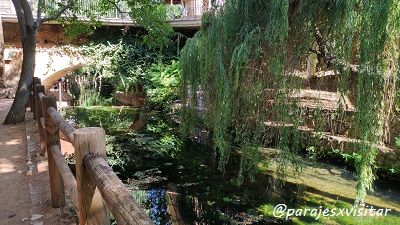 ruta del paseo fluvial de Salobre
